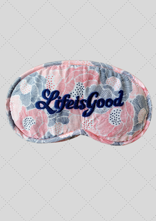 Eye mask "Blessed" embroidery